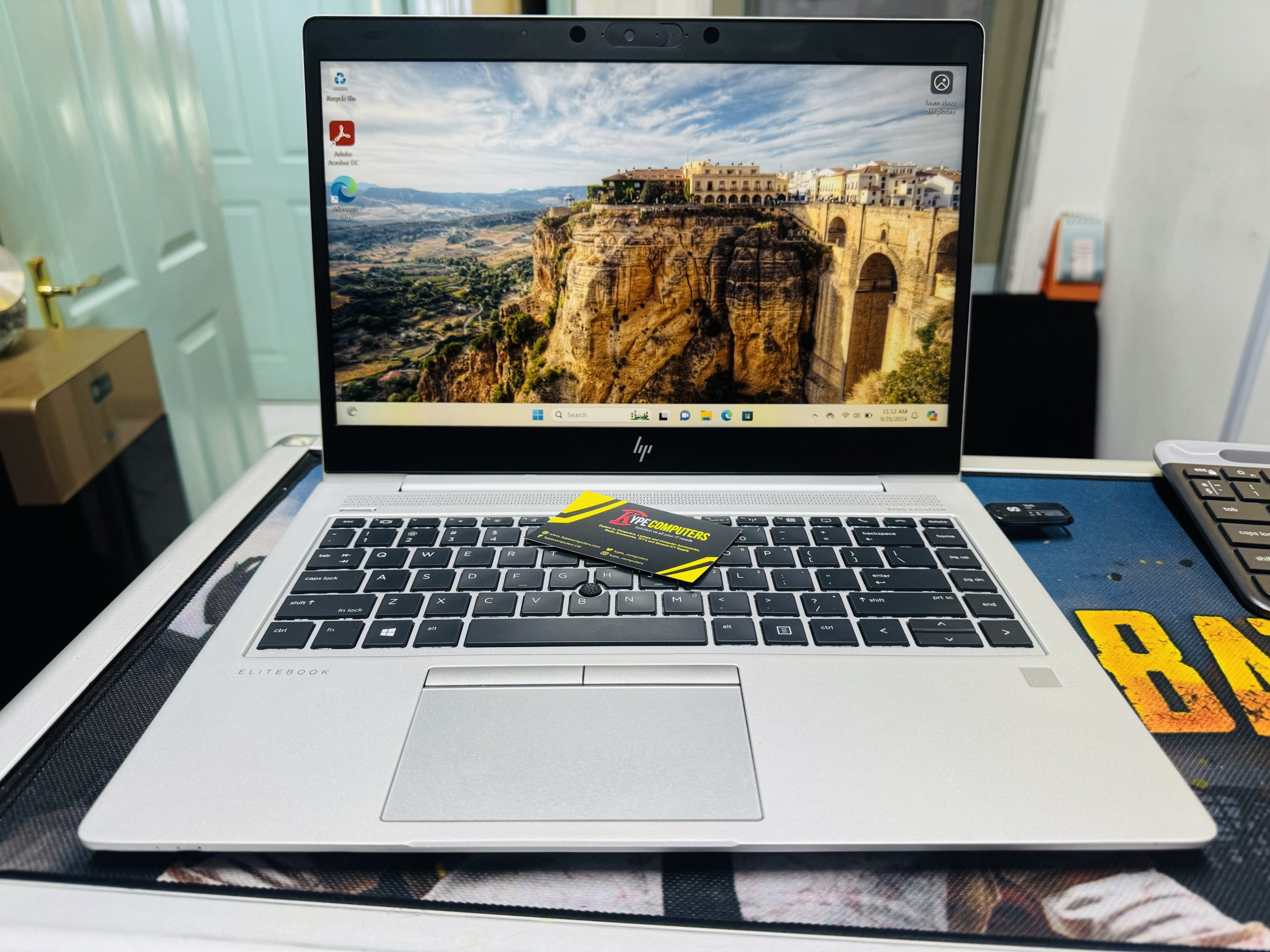 the HP EliteBook 745 G6 – AMD Ryzen 5 Pro, 16GB RAM, 512GB SSD, 14” Touchscreen