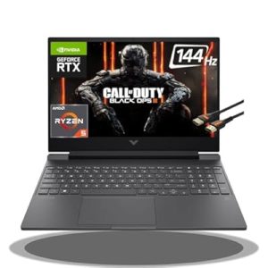 HP Victus 15.6” Gaming Laptop – AMD Ryzen 5, 8GB RAM, 512GB SSD, NVIDIA GeForce RTX 2050