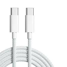 Apple Braided Type-C to Type-C Charger Cable – 60W Fast Charging | 1m / 2m Length
